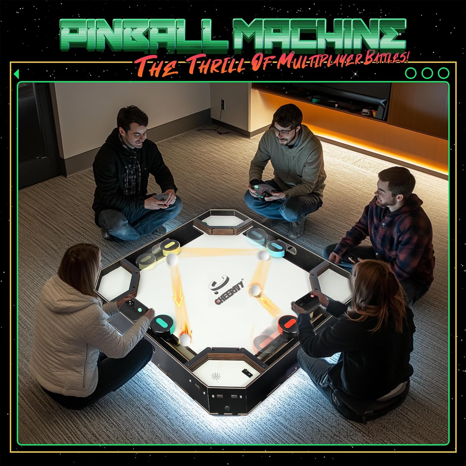 Step into Retro Bliss with the Ultimate Pinball Machine!