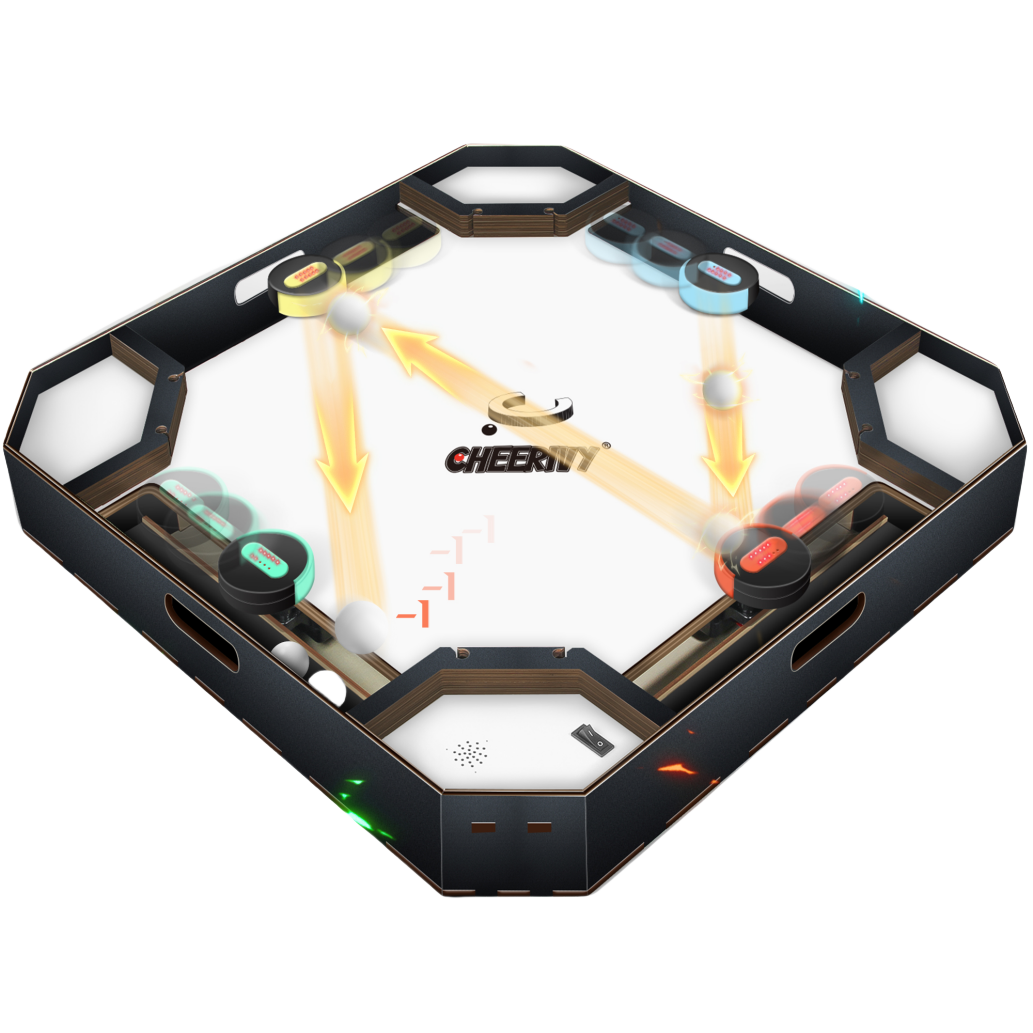 Cheerivy Pinball Machine vue de dessus