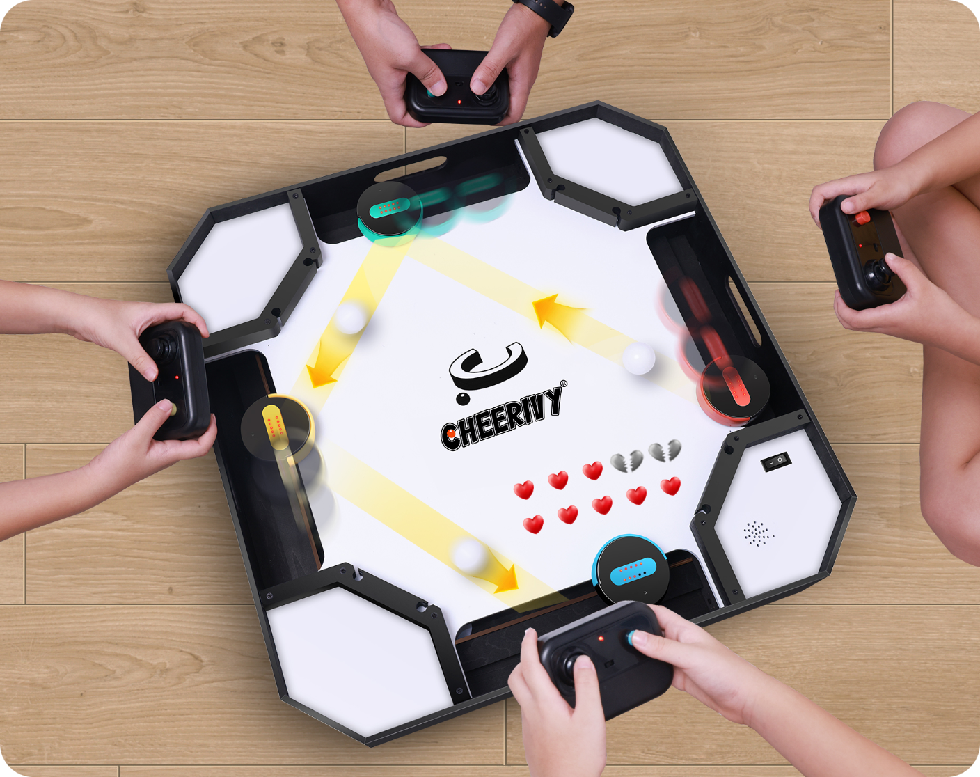 Goal of the multiplayer pinball game